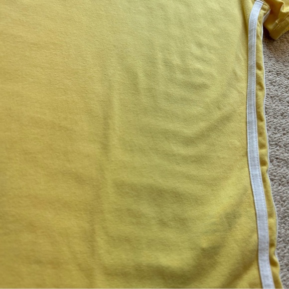 Yellow Adidas V-Neck Shirt - Picture 5 of 8
